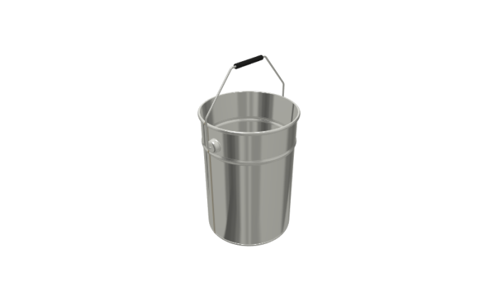 17L Cylindrical Paint & Coating Pail